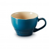Le Creuset Hrnček na cappuccino 400 ml, DEEP TEAL, kamenina Le Creuset Hrnček na cappuccino 400 ml, DEEP TEAL, kamenina