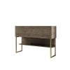 Komoda Luxe Walnut and Gold Komoda Luxe Walnut and Gold