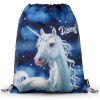 Vrecko na prezuvky Prémium COOL unicorn 1 Modrá Vrecko na prezuvky Prémium COOL unicorn 1 Modrá