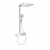 Hansgrohe Raindance E Sprchový set, s termostatom, 30x30 cm, matná biela 27361700-HG Hansgrohe Raindance E Sprchový set, s termostatom, 30x30 cm, matná biela 27361700-HG
