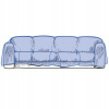 Kryt na záhradný nábytok - 4-OS SOFA Cover alebo Dresser ochranná fólia (4-OS SOFA Cover alebo Dresser ochranná fólia) Kryt na záhradný nábytok - 4-OS SOFA Cover alebo Dresser ochranná fólia (4-OS SOFA Cover alebo Dresser ochranná fólia)