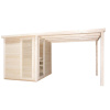 Sanotechnik Rauma fínska vonkajšia sauna pre 4 osoby, 460x230cm Sanotechnik Rauma fínska vonkajšia sauna pre 4 osoby, 460x230cm