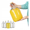 Demižón na víno Bimberek 5000 ml sklenená 6 ks Demižón na víno Bimberek 5000 ml sklenená 6 ks