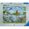 RAVENSBURGER Puzzle Tajomstvo života v Anglicku 1000 dielikov RAVENSBURGER Puzzle Tajomstvo života v Anglicku 1000 dielikov