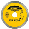 DeWALT Diamantový kotúč pre rezačku obkladov 110 × 20 mm na rezanie mramoru, porcelánu, žuly DT3715 DeWALT Diamantový kotúč pre rezačku obkladov 110 × 20 mm na rezanie mramoru, porcelánu, žuly DT3715