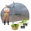 Alistan Agro skleník 6 x 3 m x 200 cm (SKLENÍK, TUNNEL 3x6 S POLYKARBONÁTOM 6MM Alistan Agro skleník 6 x 3 m x 200 cm (SKLENÍK, TUNNEL 3x6 S POLYKARBONÁTOM 6MM
