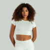 GymBeam Dámske tričko Essential CropTop Moon Grey - STRIX Veľkosť: L 67495-4-L GymBeam Dámske tričko Essential CropTop Moon Grey - STRIX Veľkosť: L 67495-4-L