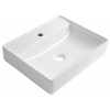 Aqualine CALLIS keramické umývadlo 52x42cm, biela NP372 Aqualine CALLIS keramické umývadlo 52x42cm, biela NP372