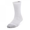Under Armour UA Performance Tech 3-Pack Crew Socks Kids' White 4-7.5 Under Armour UA Performance Tech 3-Pack Crew Socks Kids' White 4-7.5