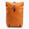 Batoh Brooks Anglicko Pickwick Cotton Canvas 26 l goose beak/marron Batoh Brooks Anglicko Pickwick Cotton Canvas 26 l goose beak/marron