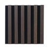 Woodline obklad 30x30 cm čierny/dub tmavý akustický 3D drevený panel Woodline obklad 30x30 cm čierny/dub tmavý akustický 3D drevený panel