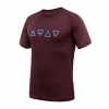 Pánske tričko kr.rukáv SENSOR MERINO BLEND ELEMENTS port red L Pánske tričko kr.rukáv SENSOR MERINO BLEND ELEMENTS port red L