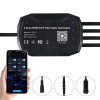 4-zónový LED zdroj pre optické vlákna RGB+CCT 20 W, Bluetooth, DC 12 V 4-zónový LED zdroj pre optické vlákna RGB+CCT 20 W, Bluetooth, DC 12 V
