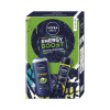 Nivea Men Energy sprchový gél pre mužov 250 ml + Deep sport antiperspirant v spreji pre mužov 150 ml kozmetická sada Nivea Men Energy sprchový gél pre mužov 250 ml + Deep sport antiperspirant v spreji pre mužov 150 ml kozmetická sada