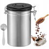 Tesný pohár 1,8 l na kávu 304 Nerezová Oceľ s ventilom a odmerkou Tesný pohár 1,8 l na kávu 304 Nerezová Oceľ s ventilom a odmerkou