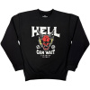 Crewneck Stranger Things - Stranger Things - Hell Can Wait Čierna S Crewneck Stranger Things - Stranger Things - Hell Can Wait Čierna S