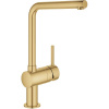 GROHE Minta páková drezová batéria, výška výtoku 332 mm, kartáčovaný Cool Sunrise, 31375GN0 GROHE Minta páková drezová batéria, výška výtoku 332 mm, kartáčovaný Cool Sunrise, 31375GN0