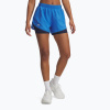 Dámske bežecké šortky Under Armour Fly By 2in1 blue atlantis/washed navy/reflective Dámske bežecké šortky Under Armour Fly By 2in1 blue atlantis/washed navy/reflective