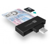 Connect IT USB čítačka eID a čipových kariet, čierna Connect IT USB čítačka eID a čipových kariet, čierna