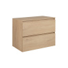 Elvisia Skrinka pod umývadlo s doskou SIMPLE Light oak D80/1 | 80 cm Elvisia Skrinka pod umývadlo s doskou SIMPLE Light oak D80/1 | 80 cm