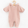 Zimná dojčenská kombinéza s kapucňou New Baby Frosty pink Zimná dojčenská kombinéza s kapucňou New Baby Frosty pink