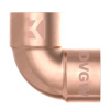 Kirchhoff úhelník 90° 18 mm 2 pouzdra prázdná Kirchhoff úhelník 90° 18 mm 2 pouzdra prázdná