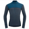 Devold Lauparen Merino 190 Zip Neck Man -flood/night/ink M Devold Lauparen Merino 190 Zip Neck Man -flood/night/ink M