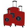 Obal na cestovný kufor BERTOO - red set 3 kusy (M, L, XXL) Obal na cestovný kufor BERTOO - red set 3 kusy (M, L, XXL)