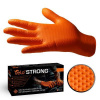 VELO STRONG GRIP Pevné nitrilové pracovné rukavice s pevným úchopom,veľ.XXL, oranžové,50ks VELO STRONG GRIP Pevné nitrilové pracovné rukavice s pevným úchopom,veľ.XXL, oranžové,50ks