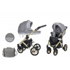 Kočík Kunert Mila Premium gold frame 2v1 - 15 Kočík Kunert Mila Premium gold frame 2v1 - 15