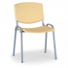Konferenčná plastová stolička, žltá Biedrax Z8988zl, sivé nohy Konferenčná plastová stolička, žltá Biedrax Z8988zl, sivé nohy