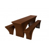 TENTino Elastický poťah STANDARD na pivný set 220x50 - 220x70 cm Farba obrusu: ČOKOLÁDOVOHNEDÁ / CHOCOLATE TENTino Elastický poťah STANDARD na pivný set 220x50 - 220x70 cm Farba obrusu: ČOKOLÁDOVOHNEDÁ / CHOCOLATE