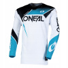 Mikina O'Neal Hardwear Air Slam biela/teal L Mikina O'Neal Hardwear Air Slam biela/teal L