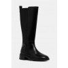 Kožené čižmy Tommy Hilfiger TH MINIMAL ABRASIVATO LONG BOOT FW0FW08979 čierna EUR 39 Kožené čižmy Tommy Hilfiger TH MINIMAL ABRASIVATO LONG BOOT FW0FW08979 čierna EUR 39
