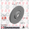 Brzdový kotúč ZIMMERMANN 150.2988.52 Brzdový kotúč ZIMMERMANN 150.2988.52