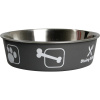 Flamingo Kena Grey Dining Bowl - protišmyková miska pre psov a mačky - XL Flamingo Kena Grey Dining Bowl - protišmyková miska pre psov a mačky - XL