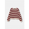 Detský sveter United Colors of Benetton 1Z8SQ108X.G.seasonal burgundské 120 Detský sveter United Colors of Benetton 1Z8SQ108X.G.seasonal burgundské 120
