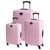 Obal na cestovný kufor BERTOO - Ružové bodky set 3 kusy (M, L, XXL) Obal na cestovný kufor BERTOO - Ružové bodky set 3 kusy (M, L, XXL)