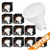 Sada 10x GU10 LED žiaroviek 10W - tepla biela Sada 10x GU10 LED žiaroviek 10W - tepla biela