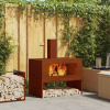 zahrada-XL Ohnisko Hnedá 80 x 50 x 96 cm 858937 zahrada-XL Ohnisko Hnedá 80 x 50 x 96 cm 858937