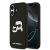 Karl Lagerfeld Liquid Silicone Double Heads MagSafe zadný kryt pre iPhone 17 Black Karl Lagerfeld Liquid Silicone Double Heads MagSafe zadný kryt pre iPhone 17 Black