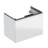 Geberit Acanto - Umývadlová skrinka, 74x54x48 cm, 1 zásuvka, sklo/biela 503.004.01.2 Geberit Acanto - Umývadlová skrinka, 74x54x48 cm, 1 zásuvka, sklo/biela 503.004.01.2