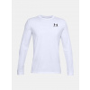 Under Armour SPORTSTYLE LEFT CHEST LS T-shirt biela M Under Armour 0194512238164 Under Armour SPORTSTYLE LEFT CHEST LS T-shirt biela M Under Armour 0194512238164