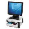 Stojan na monitory, so šuflíkom, FELLOWES Premium Plus, sivý Stojan na monitory, so šuflíkom, FELLOWES Premium Plus, sivý