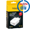INTENSO W65AC GaN, 3x USBAC, Nabíjačka, 65W, biela INTENSO W65AC GaN, 3x USBAC, Nabíjačka, 65W, biela