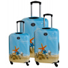 Obal na cestovný kufor BERTOO - Sea set 3 kusy (M, L, XXL) Obal na cestovný kufor BERTOO - Sea set 3 kusy (M, L, XXL)
