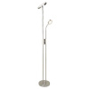 RABALUX 3239 Ophus stojanové svietidlo LED V1800mm 23W/360lm, 4,5W/360lm 3000K saténová chrómová, stmievateľné RABALUX 3239 Ophus stojanové svietidlo LED V1800mm 23W/360lm, 4,5W/360lm 3000K saténová chrómová, stmievateľné