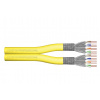 DIGITUS Instalační kabel CAT 7A S-FTP, 1500 MHz Dca (EN 50575), AWG 22/1, 500 m buben, Duplex, barva žlutá DIGITUS Instalační kabel CAT 7A S-FTP, 1500 MHz Dca (EN 50575), AWG 22/1, 500 m buben, Duplex, barva žlutá