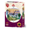 ART PUZZLE Puzzle hodiny Večer pri Egejskom mori 570 dielikov (vrátane rámu) ART PUZZLE Puzzle hodiny Večer pri Egejskom mori 570 dielikov (vrátane rámu)