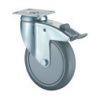 Prístrojové koliesko 125x31 mm na väčšie zaťaženie otočná kladka s brzdou Prístrojové koliesko 125x31 mm na väčšie zaťaženie otočná kladka s brzdou